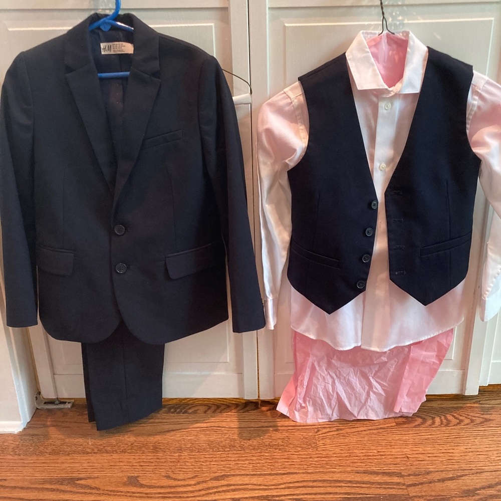 Boys Navy Suit